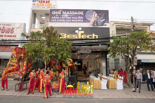 Khai trương chi nhánh Bến Tre ghế massage Bestech