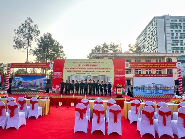 Lễ Khởi Công Dự Án ĐTXD Nhà Khách BTTM Phía Nam - BQP