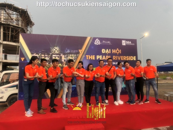 Team building dự án The Pearl Riverside Long An