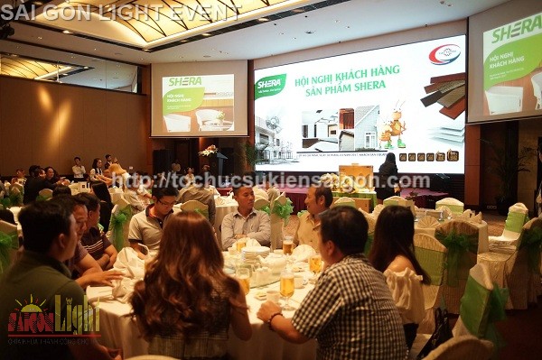 Tổ chức hội nghị khách hàng tập đoàn Shera