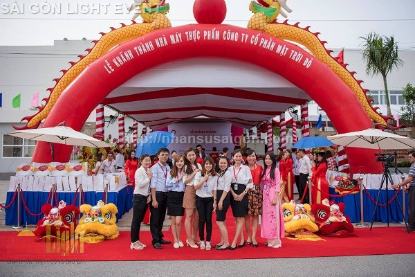 Tổ chức khánh thành nhà máy Công ty Mặt Trời Đỏ