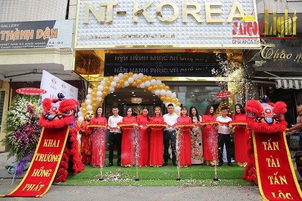 Tổ Chức Lễ Khai Trương Thẩm Mỹ Viện NT-KOREA