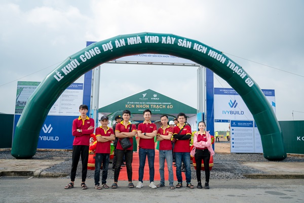 Tổ Chức Lễ Khởi Công Nhà Kho Xây Sẵn tại Nhơn Trạch