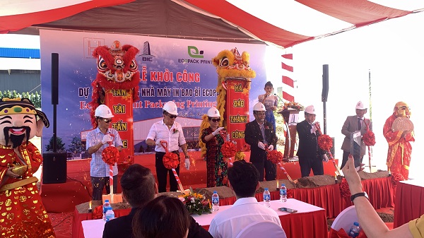 Tổ Chức Lễ Khởi Công Nhà Máy In Bao Bì EcoPack