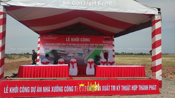 Tổ Chức Lễ Khởi Công Nhà Máy Tại Long An