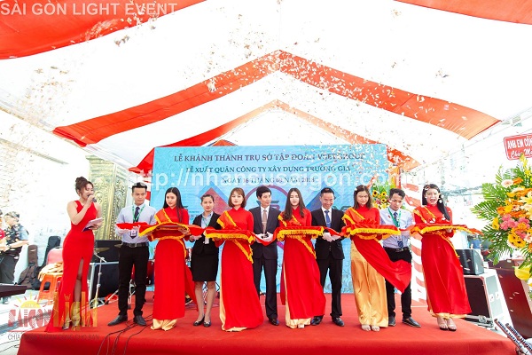 Tổ chức sự kiện khai trương trụ sở Tập Đoàn Vset