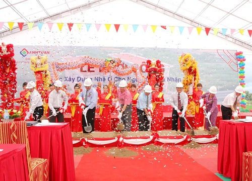 Tổ chức lễ khởi công động thổ