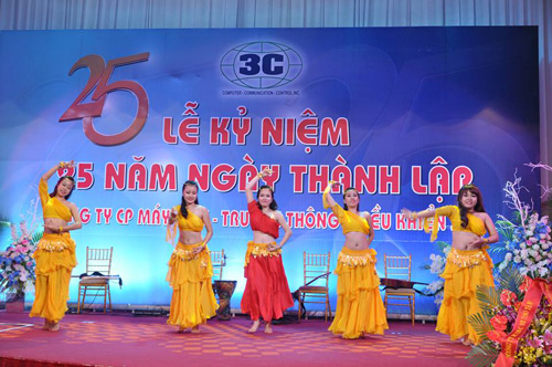 Tổ chức lễ kỷ niệm thành lập công ty